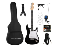 Instrument muzyczny MusicMate Gitara elektryczna MusicMate zestaw- ME-01